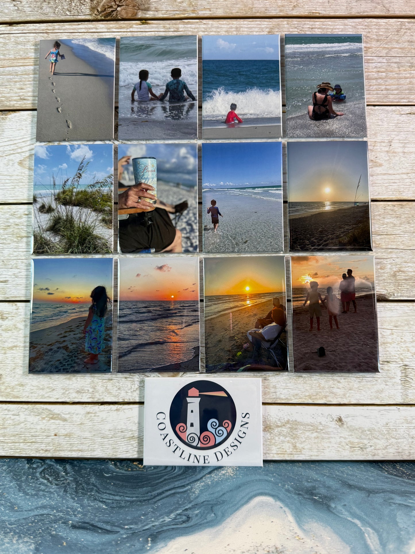 2.5" x 3.5" Rectangle Custom Photo Magnets