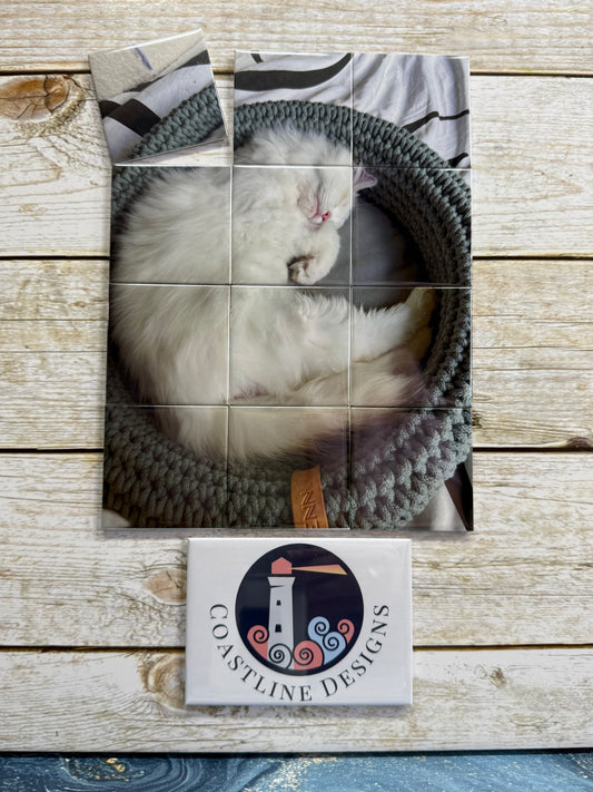 Puzzle Photo Magnets