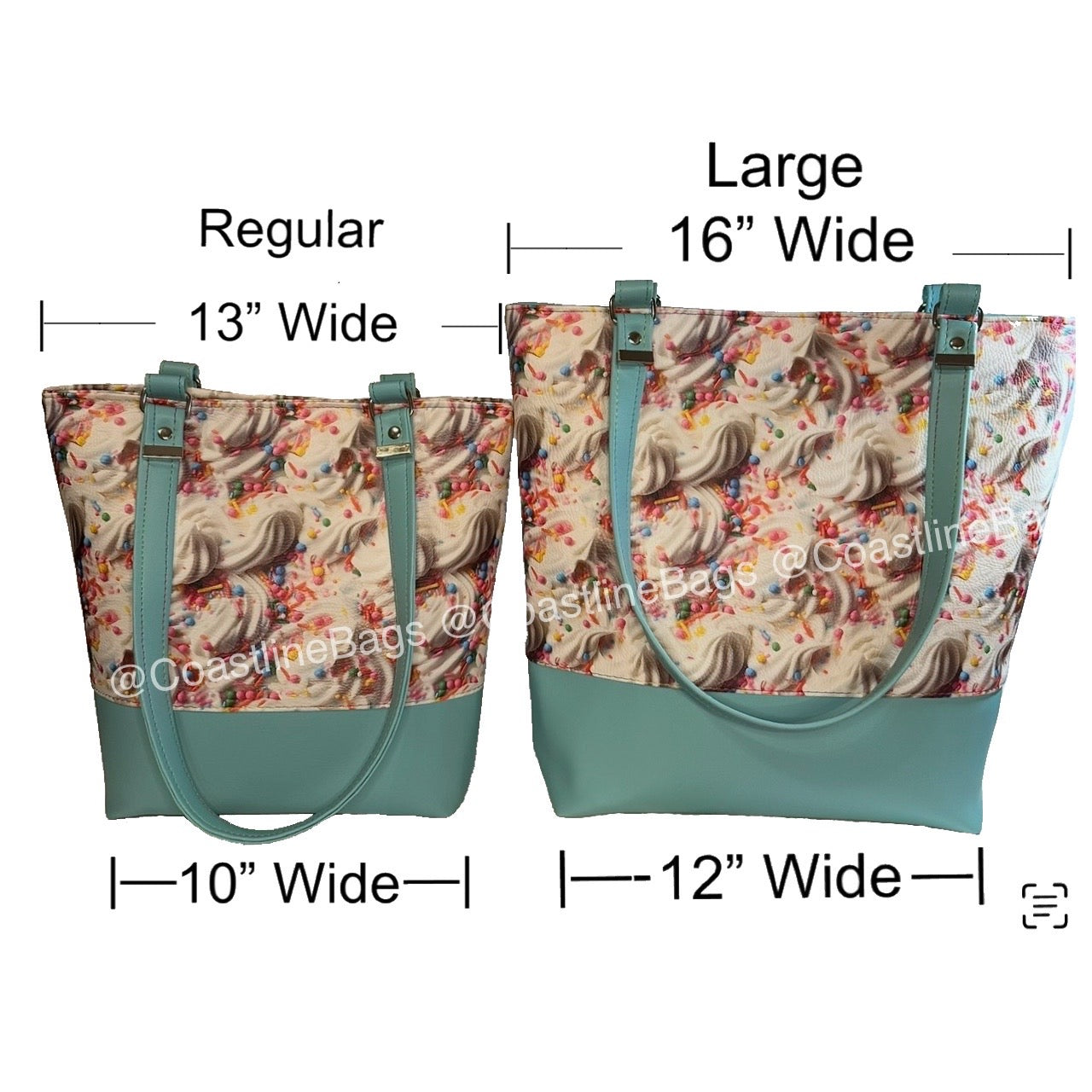 Baker's Theme Tote Bag (With Exterior Pockets)