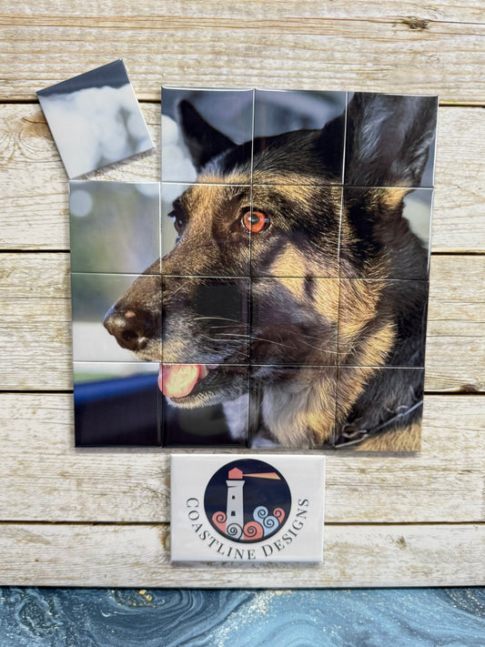 Puzzle Photo Magnets