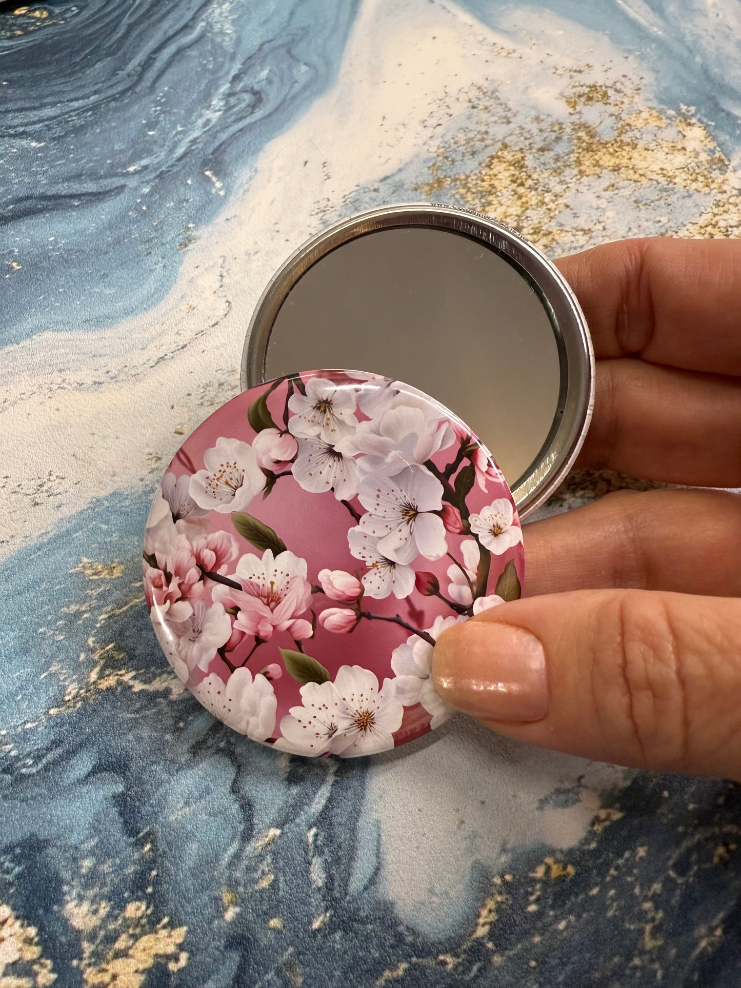 2.25" Round Custom Photo Magnets, Mirrors, or Pins