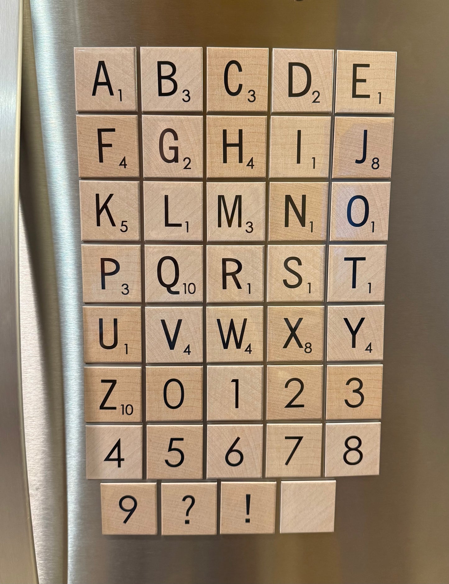 Scrabble Letter Magnets (2"x 2")