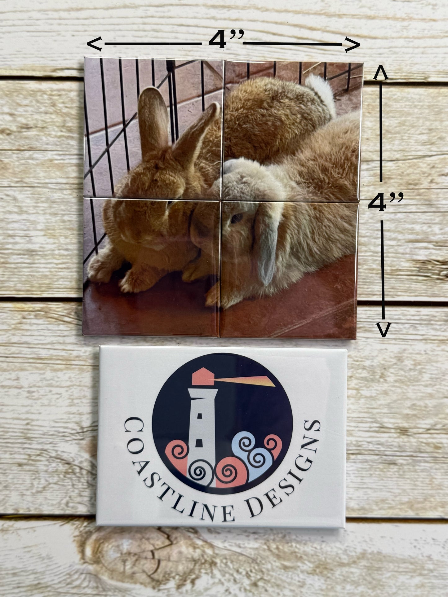 Puzzle Photo Magnets