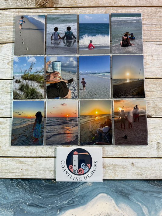 2.5" x 3.5" Rectangle Custom Photo Magnets