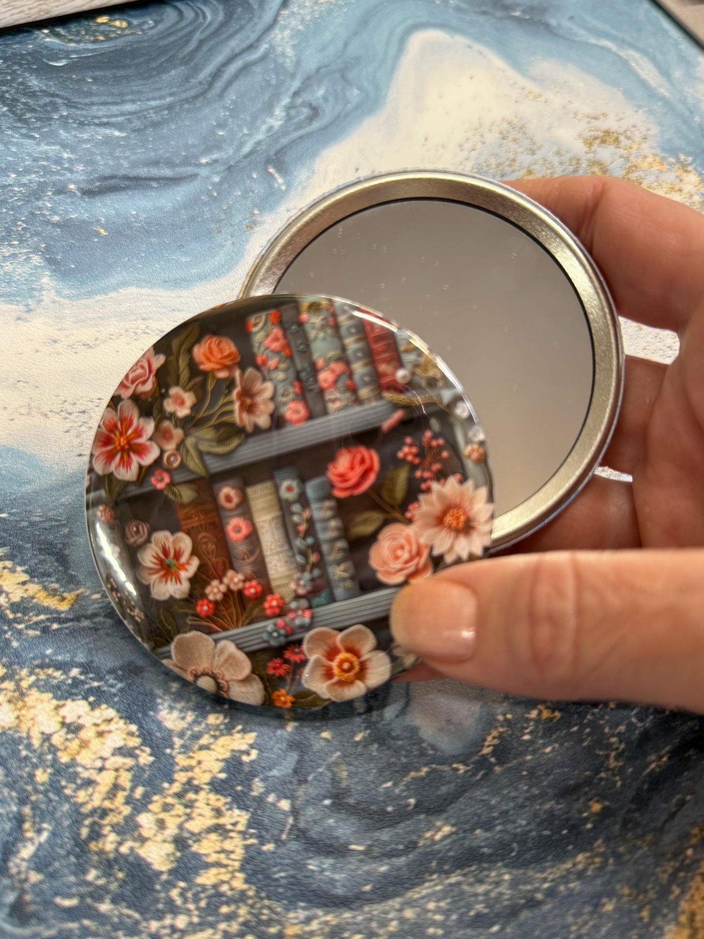 3" Round Custom Photo Magnets, Mirrors, or Pins