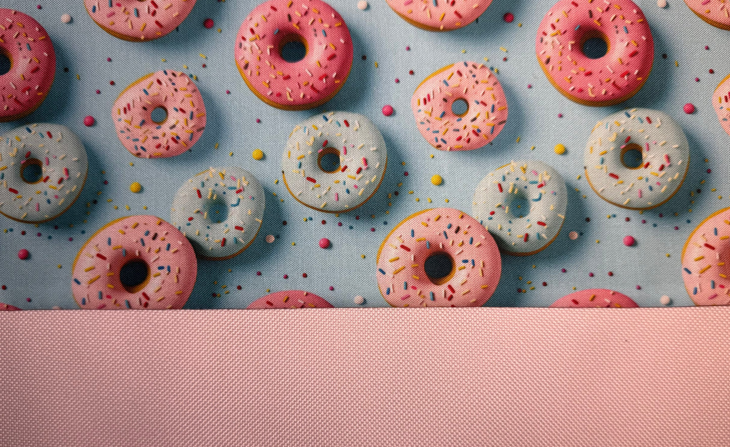 Nested Zipper Pouches (Two-Tone)