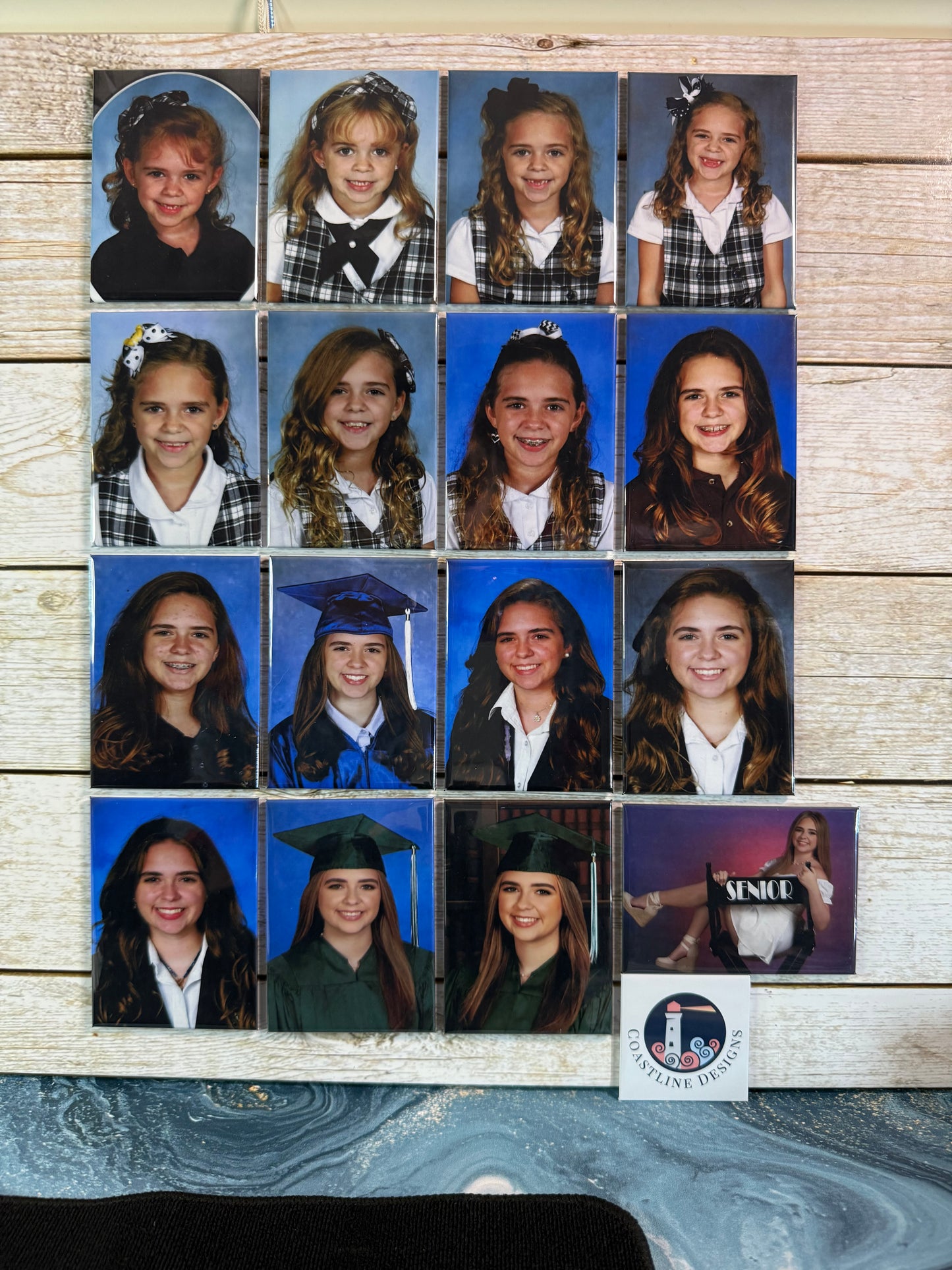 2.5" x 3.5" Rectangle Custom Photo Magnets