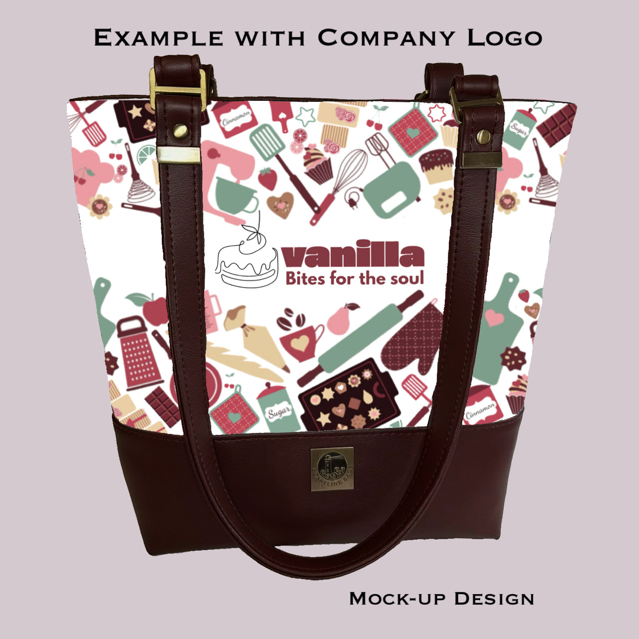 Baker's Theme Tote Bag (Personalized)