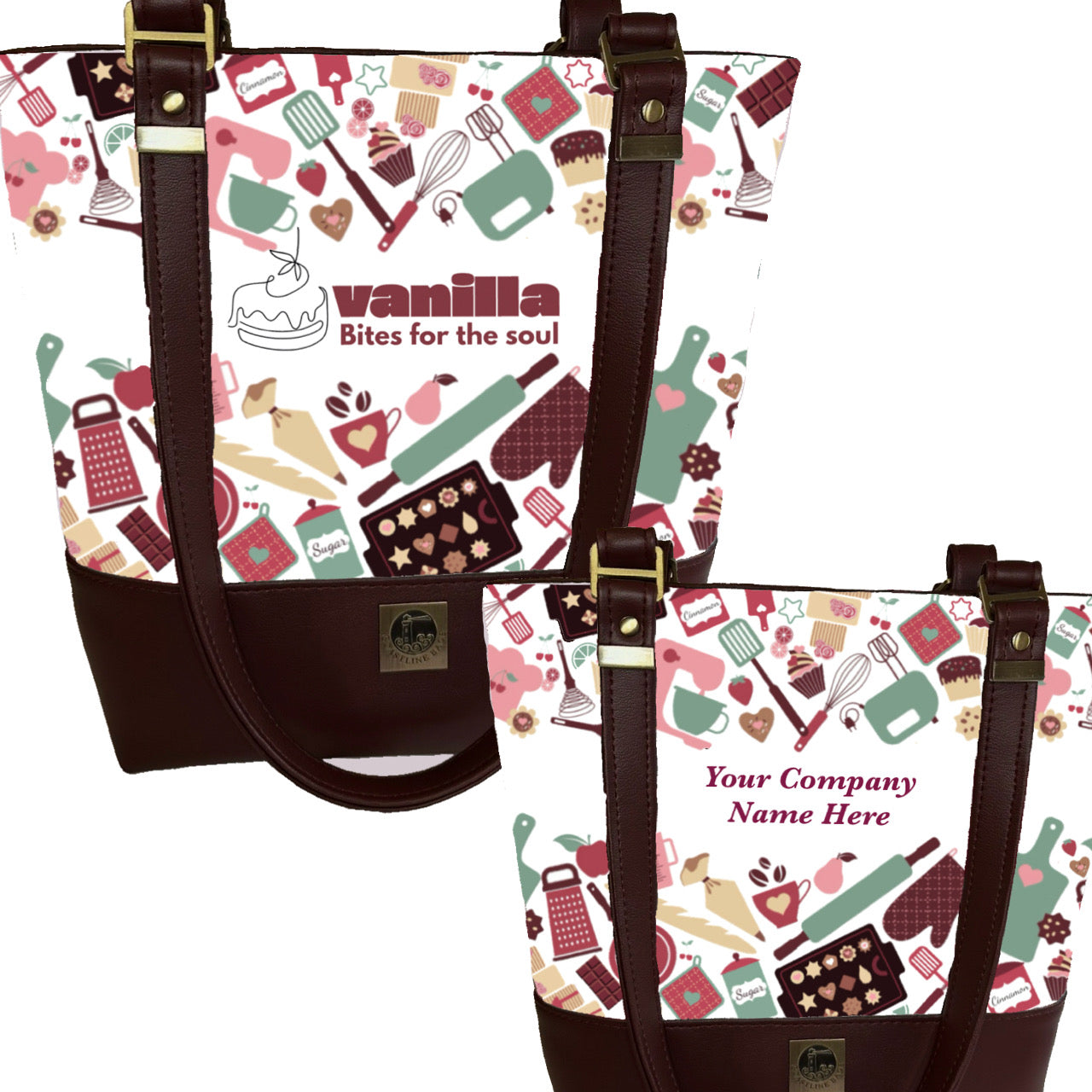 Baker's Theme Tote Bag (Personalized)